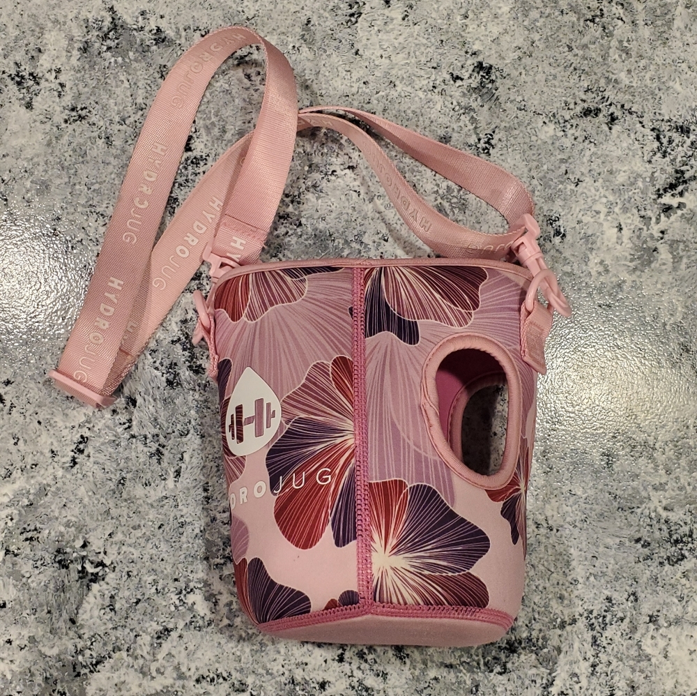 Pink and Purple Floral Hydrojug Sleeve